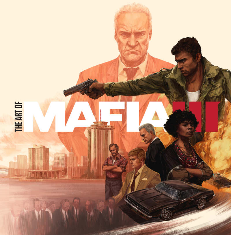 Photo provided by Insight Editions from The Art of Mafia III. © 2016 Take-Two Interactive Software and its subsidiaries. Developed by Hangar 13. 2K, Hangar 13, 2K Czech, the 2K logo, the 2K Czech logo, the Hangar 13 logo and Take-Two Interactive Software are all trademarks and/or registered trademarks of Take-Two Interactive Software. All rights reserved.